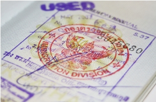 Passport with Thailand visa